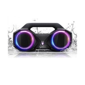 NEW with Tags OZJ Portable Wireless  Bluetooth Speaker with 80 W Bass RGB Lights